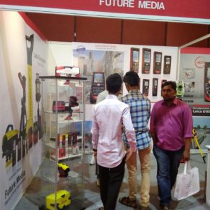 Visitors at our Stall in Construction, Architecture and Interior (CAI) Expo, Hitex, 2018.